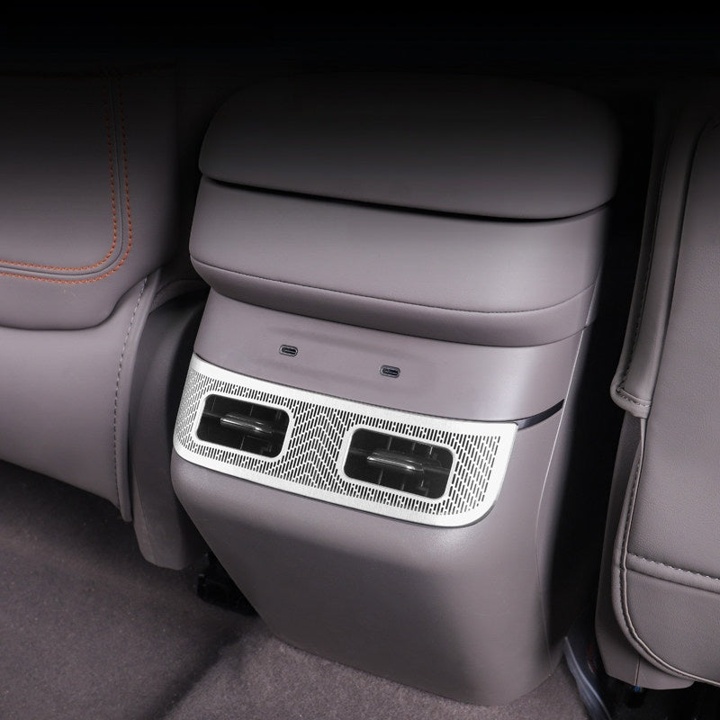 Stainless Steel Rear Air Vent Cover for Zeekr 7GT