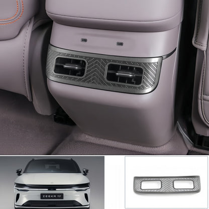 Stainless Steel Rear Air Vent Cover for Zeekr 7GT