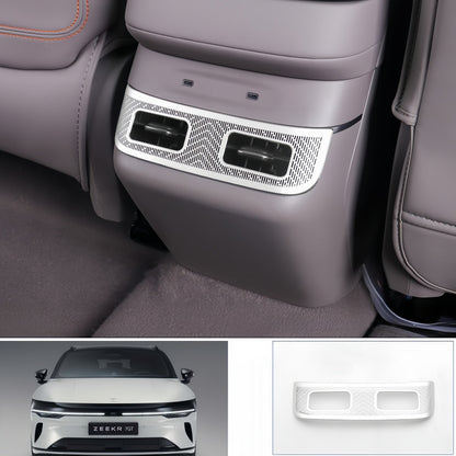 Stainless Steel Rear Air Vent Cover for Zeekr 7GT