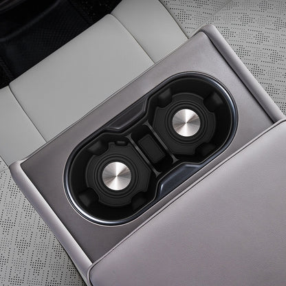 Silicone Second‑Row Cup Holder Liner Insert for Zeekr 7GT