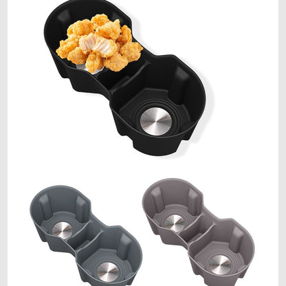 Silicone Second‑Row Cup Holder Liner Insert for Zeekr 7GT