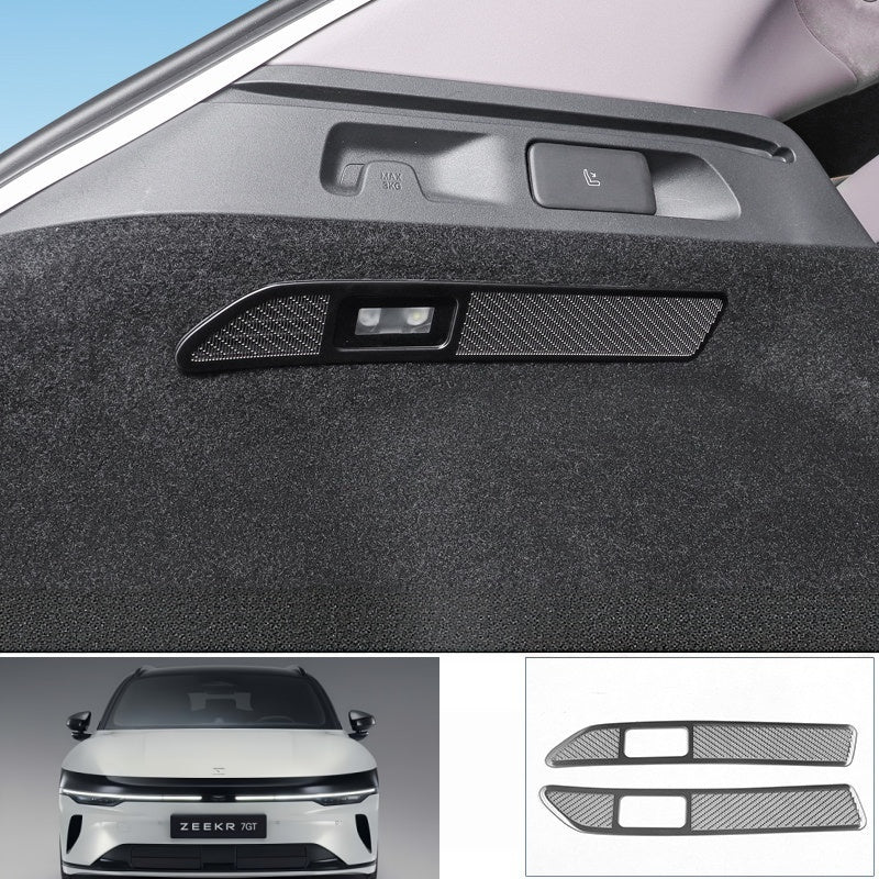 Stainless Steel Trunk Speaker Grill Cover for Zeekr 7GT