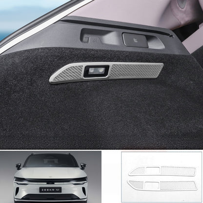 Stainless Steel Trunk Speaker Grill Cover for Zeekr 7GT