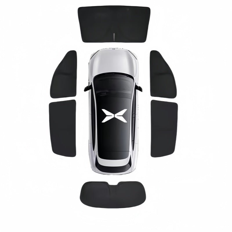 Zero‑light Suction Cup Window Privacy Sun Shades for Xpeng EV - NICE EVS