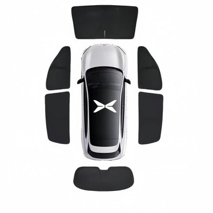 Zero‑light Suction Cup Window Privacy Sun Shades for Xpeng EV - NICE EVS