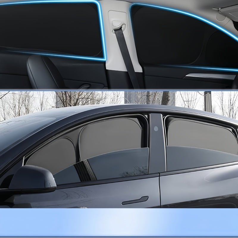 Zero‑light Suction Cup Window Privacy Sun Shades for Xpeng EV - NICE EVS