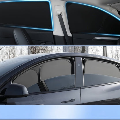 Zero‑light Suction Cup Window Privacy Sun Shades for Xpeng EV - NICE EVS