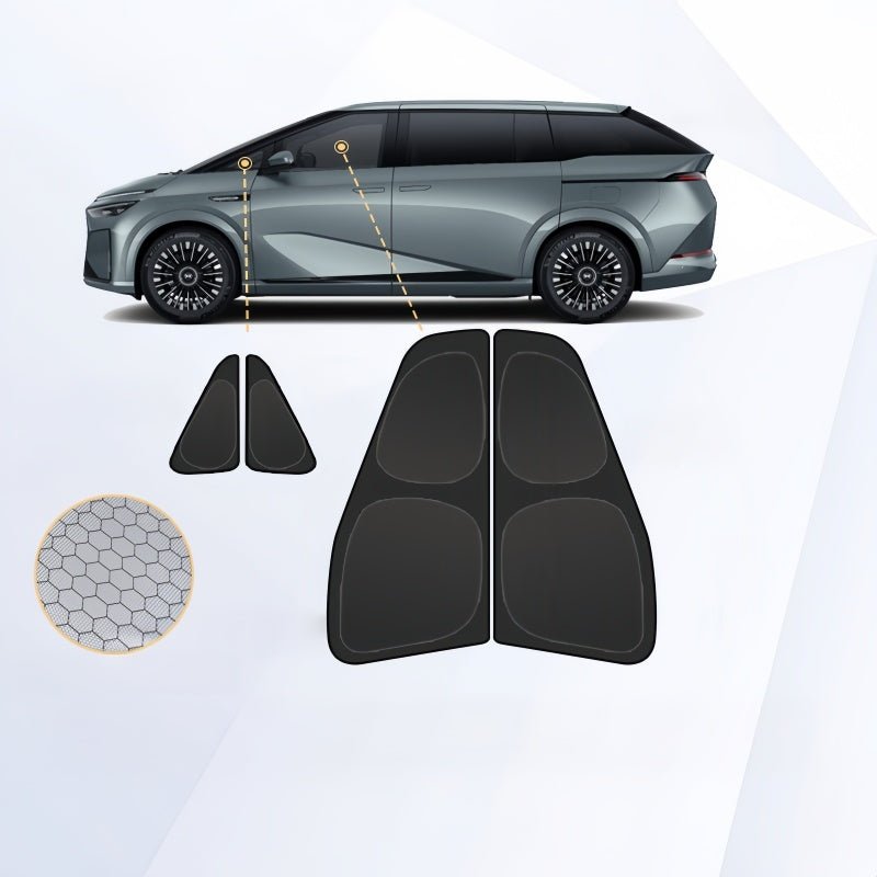 Zero‑light Suction Cup Window Privacy Sun Shades for Xpeng EV - NICE EVS