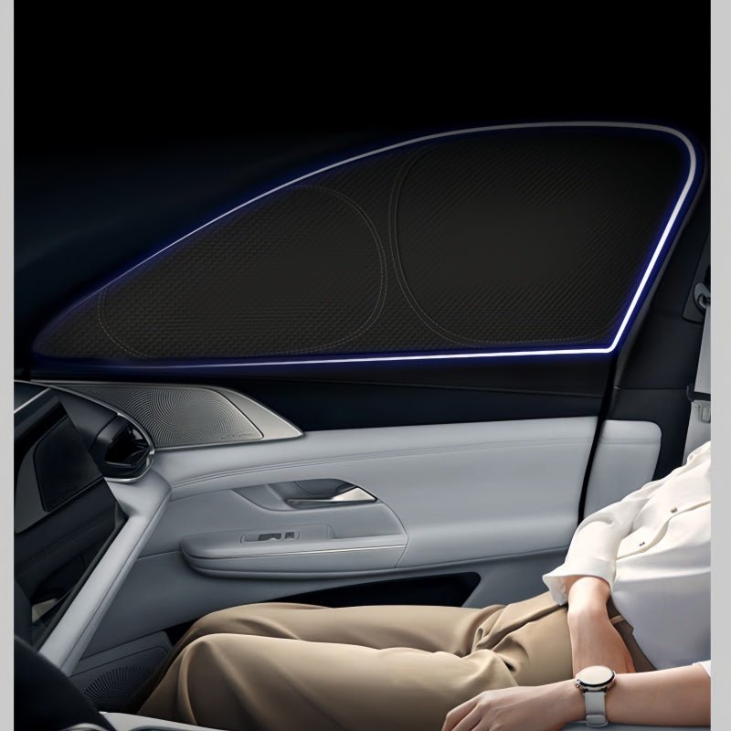 Zero‑light Suction Cup Window Privacy Sun Shades for Xpeng EV - NICE EVS