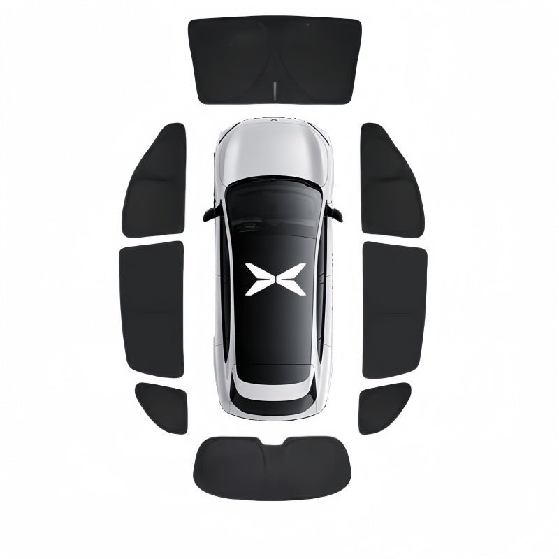 Zero‑light Suction Cup Window Privacy Sun Shades for Xpeng EV - NICE EVS