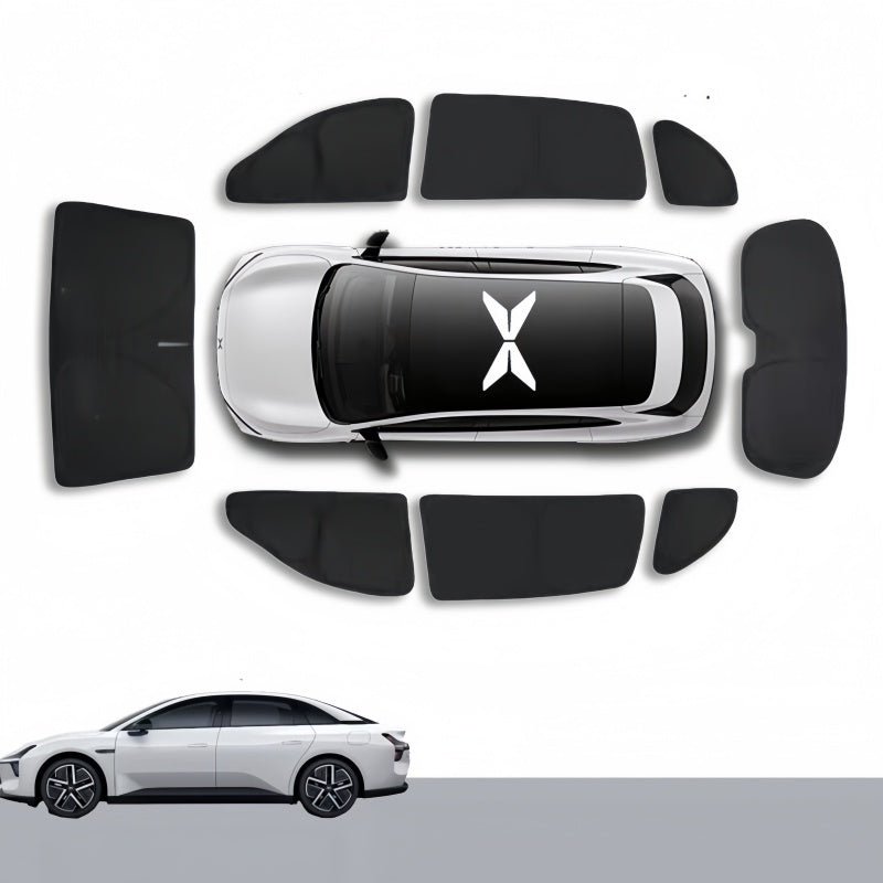 Zero‑light Suction Cup Window Privacy Sun Shades for Xpeng EV - NICE EVS