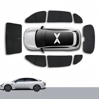 Zero‑light Suction Cup Window Privacy Sun Shades for Xpeng EV - NICE EVS